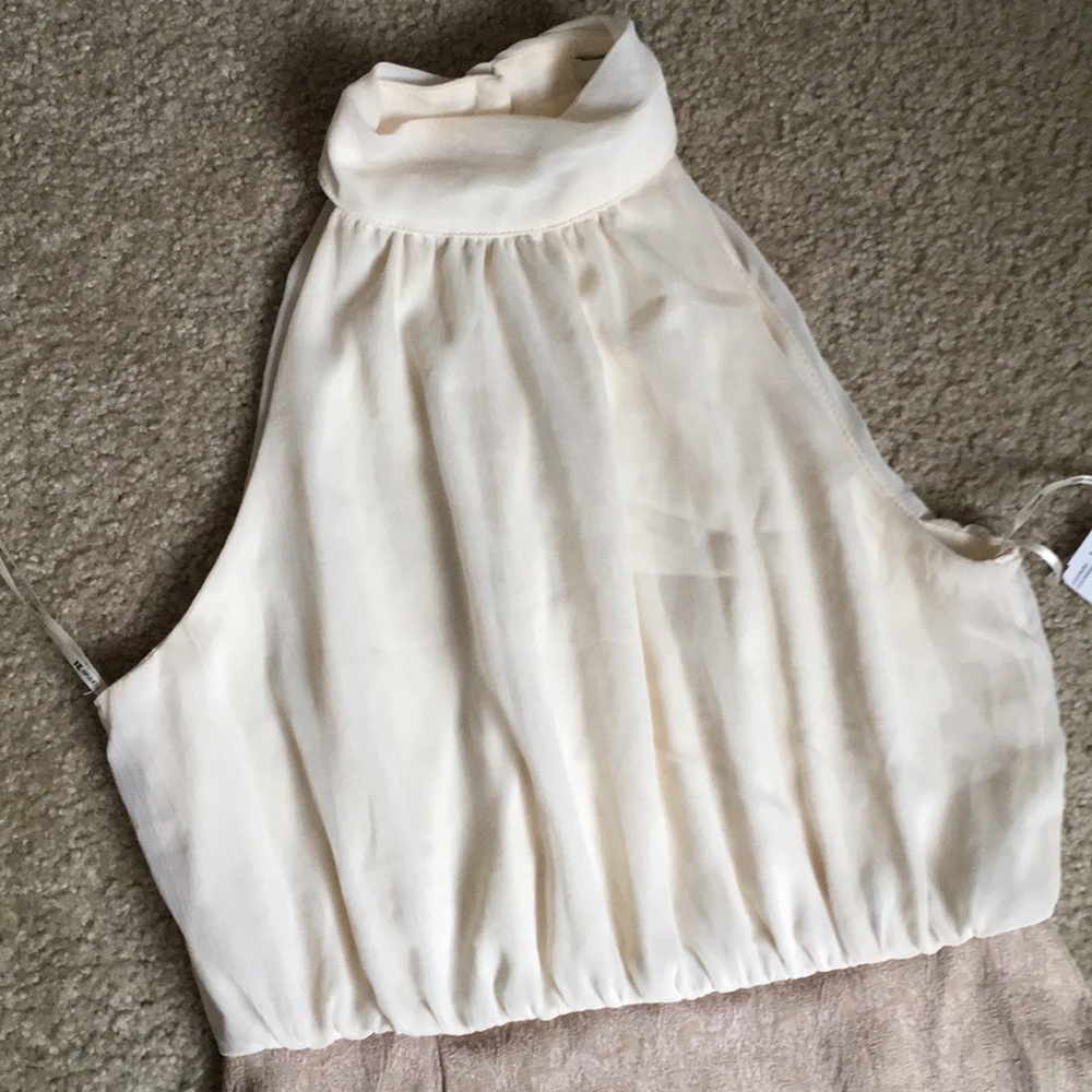 Sexy vintage style halter dress